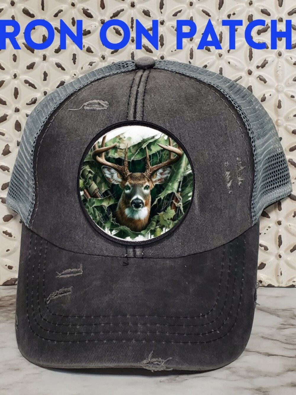 Deer Iron on Patch